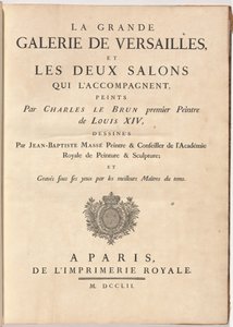 Die Große Galerie von Versailles und zwei begleitende Salons von Jean Baptiste Masse
