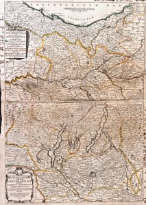 Karte des Gebiets von Mailand (Italien) von Jean Baptiste Nolin