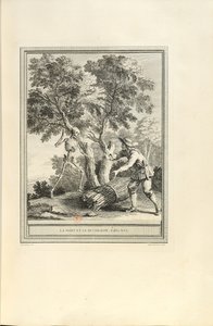 Der Tod und der Holzfäller, 1755