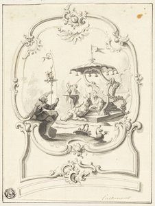Chinoiserie von Jean Baptiste Pillement