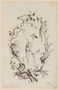 Tafel 2, aus "A New Book of Chinese Ornaments" von Jean Baptiste Pillement
