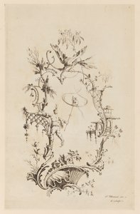 Tafel 6, "Ein neues Buch chinesischer Ornamente"