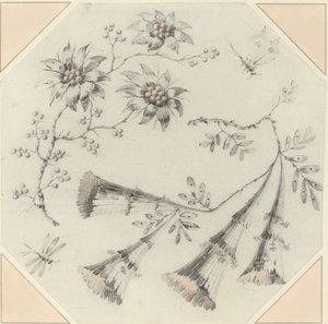Trompetenblumen und Gänseblümchen