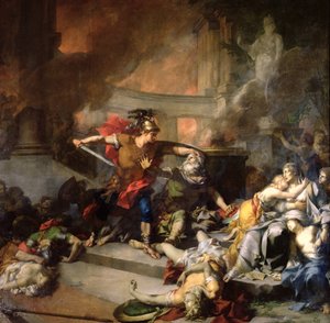 Der Tod des Priamos, 1785