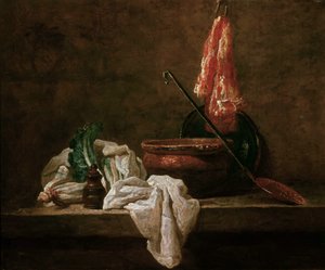 Stillleben mit Selleriewurzel, 1732 von Jean Baptiste Simeon Chardin