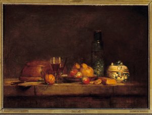Das Olivenglas, Gemälde von Jean Simeon Chardin