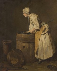 Küchenmagd von Jean Baptiste Simeon Chardin