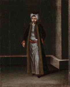 Ein jüdischer Geldwechsler von Jean Baptiste Vanmour (workshop of)