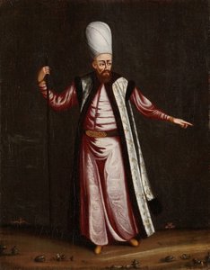 Der Capoudgi Bachi, Großmeister des Serails von Jean Baptiste Vanmour (workshop of)