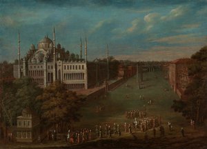 Der Großwesir überquert den Atmeydan (Pferdeplatz), 1720-37