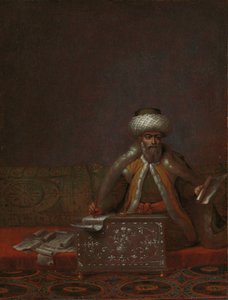 Der Reis Effendi, Leiter der Kanzlei von Jean Baptiste Vanmour