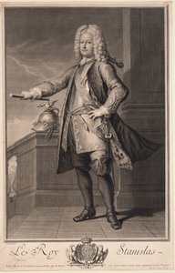 Stanislaw I. Leszczynski 1677-1766, König von Polen, 1705