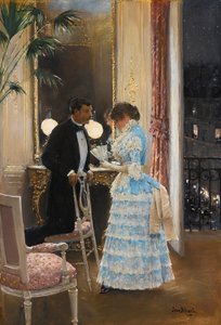 Ein Gespräch von Jean Beraud