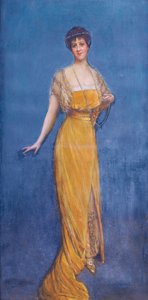Porträt von Madame Blanche Vesnitch, geb. Ulman von Jean Beraud