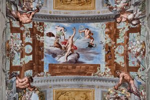 Bacchus platziert die Krone der Ariadne unter den Sternbildern