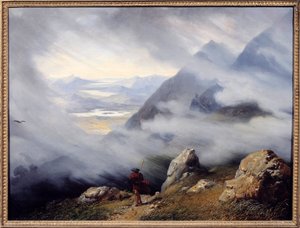 Landschaft von Schottland von Jean Bruno Gassies