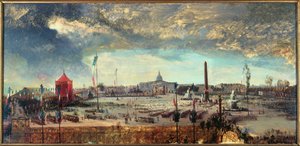 Verkündung der Verfassung, Place de la Concorde, 12. November