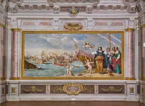Treffen von Mark Antony und Cleopatra von Jean & Cialdieri Girolamo (1641 44)) Boulanger
