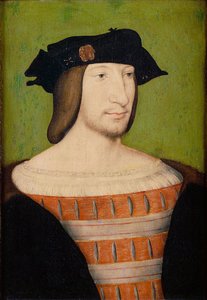 Porträt von Franz I. 1494-1547, König von Frankreich, Herzog der Bretagne, Graf der Provence, 1515 von Jean Clouet