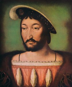 Porträt von François I. von Frankreich, 16. Jahrhundert von Jean Clouet