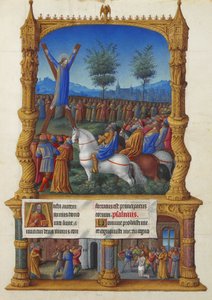 Très Riches Heures des Herzogs von Berry - Das Martyrium des Heiligen Andreas von Jean Colombe