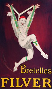 Bretelles Filver - Französisches Plakat