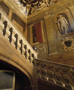 Barockarchitektur: Treppe in Trompe-l