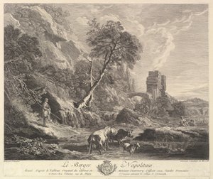 Neapolitanischer Schäfer, 1758 von Jean Daullé