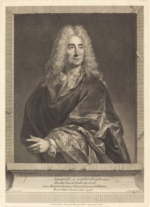 Michel Baron von Jean Daullé after François de Troy