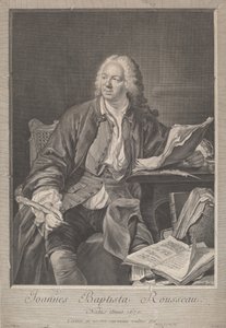 Jean-Baptiste Rousseau von Jean Daullé, after Jacques Andre Joseph Camelot Aved