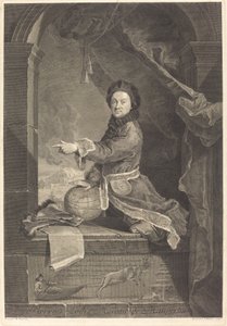 Pierre Louis Moreau de Maupertuis von Jean Daullé after Robert Levrac Tournieres