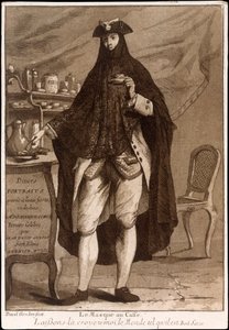 Titelseite aus Divers Portraits, veröffentlicht 1775 von Jean David Genois