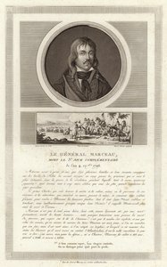 Porträt von Francois Severin Marceau-Desgraviers von Jean Duplessi Bertaux