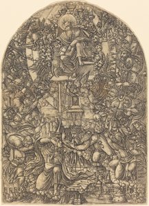 Der heilige Johannes wird in den Himmel gerufen von Jean Duvet