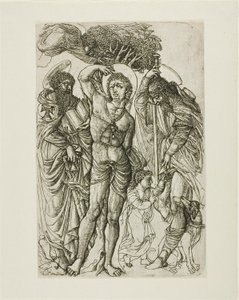 Heiliger Sebastian, Heiliger Antonius und Heiliger Rochus