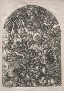 Die Apokalypse: Das Tier mit sieben Köpfen und zehn Hörnern