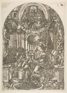 Die Offenbarung des Heiligen Johannes des Evangelisten, aus der Apokalypse von Jean Duvet