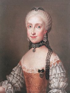 Infantin Maria Ludovica, Tochter von Karl III. von Spanien und Ehefrau von Leopold II. (1747-92), Heiliger Römischer Kaiser und Großherzog der Toskana von Jean Étienne Liotard