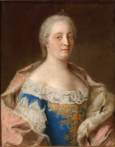 Porträt von Kaiserin Maria Theresia von Österreich von Jean Étienne Liotard