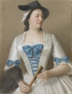 Porträt von Jeanne-Elisabeth Sellon, Lady Tyrell von Jean Étienne Liotard