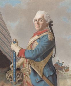 Porträt von Moritz, Graf von Sachsen von Jean Étienne Liotard