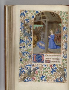 Geburtsbuch der Stunden, 1450-1499 von Jean Fouquet