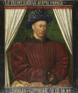 Porträt von König Karl VII. von Frankreich