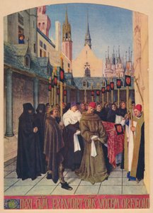 Das Begräbnis von Etienne Chevalier, ca. 1455, 1939