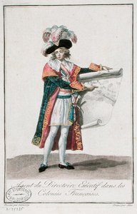 Französischer Kolonialagent während der Zeit des Direktoriums von Jean Francois (after) Garneray