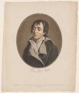 Porträt von Jean Paul Marat