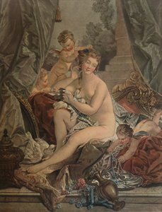 La Toilette De Venus, Venus beim Baden, 1783, 1913 von Jean Francois Janinet