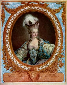 Marie Antoinette 1755-1793, Königin von König Ludwig XVI. von Frankreich, 1777