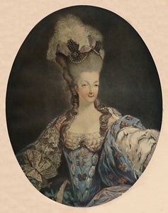 Marie Antoinette, Königin von Frankreich, 1777 von Jean Francois Janinet