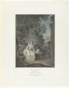 Porträt von Madame Dugazon